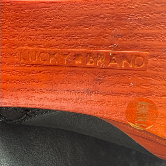 Lucky Brand Tafari Platform Lace Up Ankle Booties - Picture 5 of 11